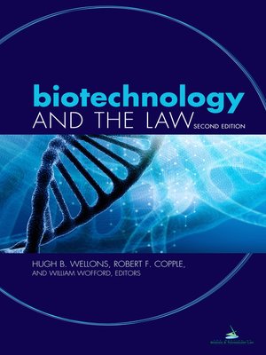 cover image of Biotechnology and the Law